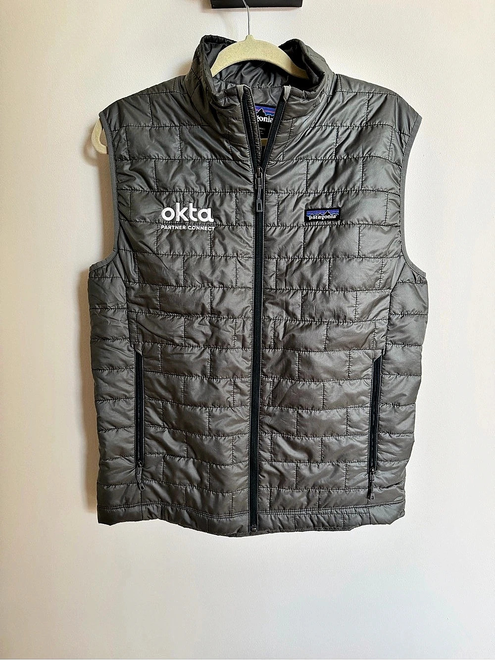Patagonia Nano Puff Vest Quilted Gray